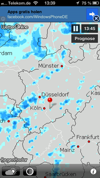 WetterOnline RegenRadar