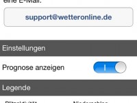 WetterMaps Support